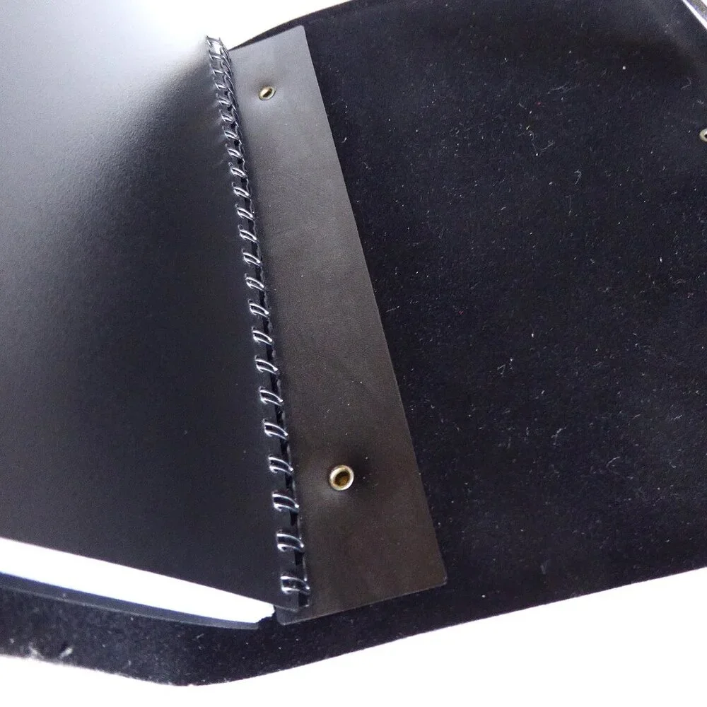 NEW PRAT PARIS PAMPA LEATHER PRESENTATION PORTFOLIO BOOK SHEET PROTECTOR CASE